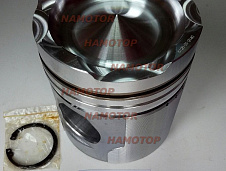 Поршни SA6D155-4. S6D155, 6D155. 6128-31-2140. 6128-31-2050.  ALFIN 170мм. JAPAN IZUMI. Высота 170мм. Диаметр камеры сгорания 124мм. ALFIN-усиленные. Цена за компл 6шт